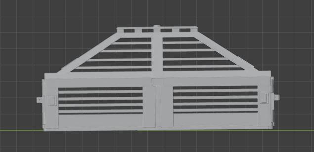 Stegosaurus cages from Jurassic Park: The Lost World