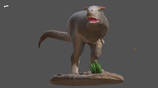 carnotaurus for printing