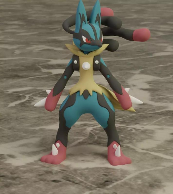 Mega Lucario Pokemon Fanart