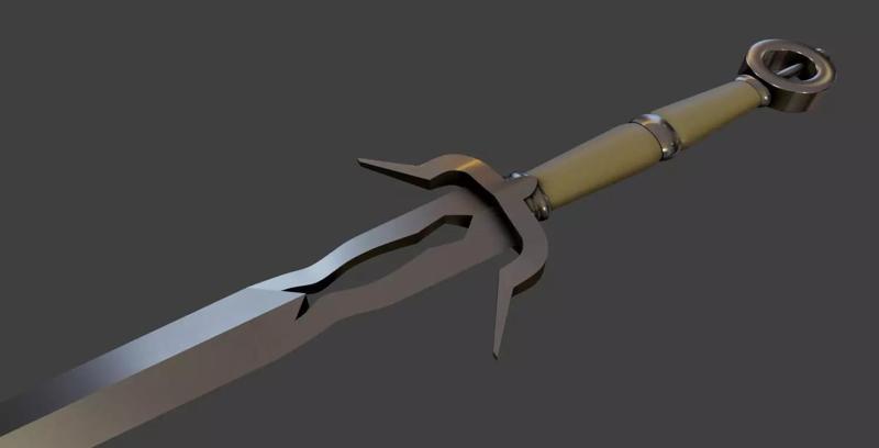 Zireael Ciri Witcher 3 Sword