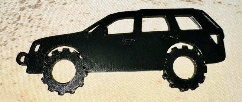 Jeep WK OFF-Road Keychain
