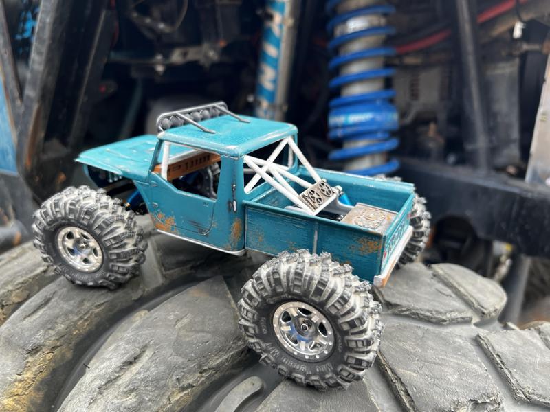 SCX24 JEEP Gladiator YJ TJ Truck Chassis and body