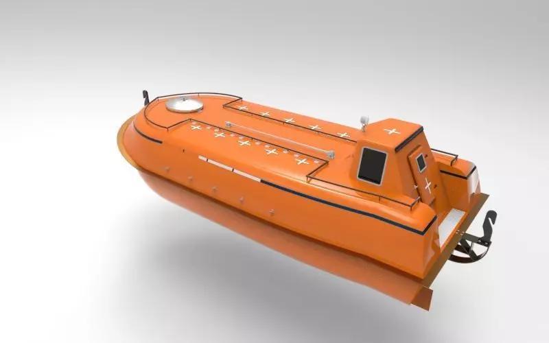 sloop boat Lifeboat