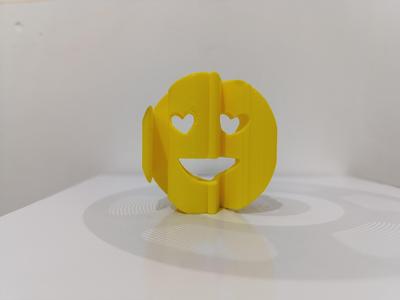 love emoji text flip