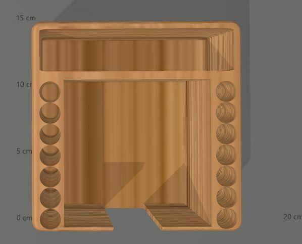 Office Pencil and Stamp Holder and Stamp Holder