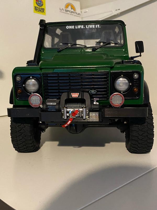 RC4WD gelande ii d90 winch bumper
