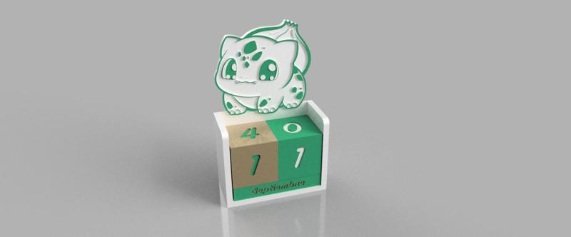Calendario Bulbasaur