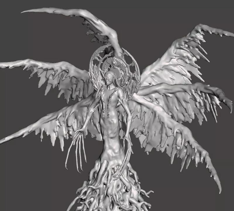 MIRANDA MUTATION - RESIDENT EVIL VILLAGE REMAKE Hi-POLY 3D print