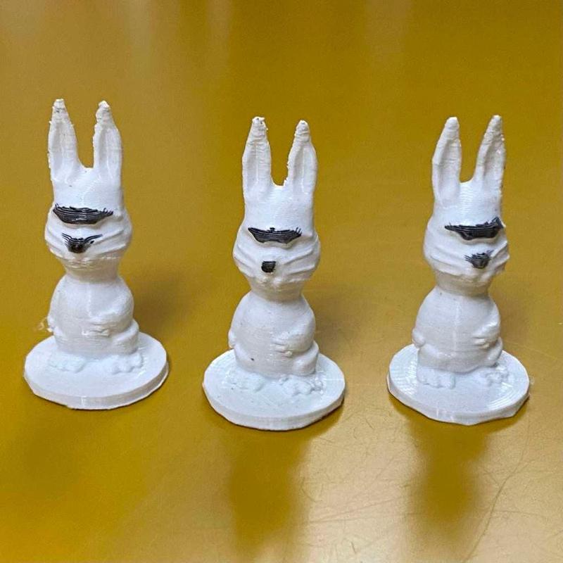 Lapin croque carotte - Funny bunny