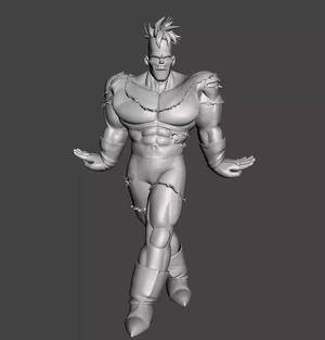 Recoome Dragon Ball 3D Model