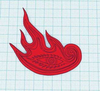 Alex Grey Flaming Eye