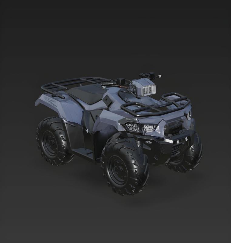 CUATRICICLO KAWASAKI BRUTE FORCE 450 2025