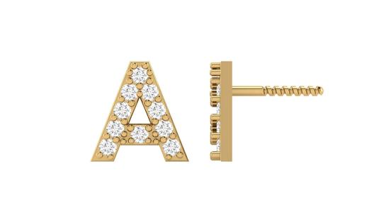A Letter Alphabets Earrings