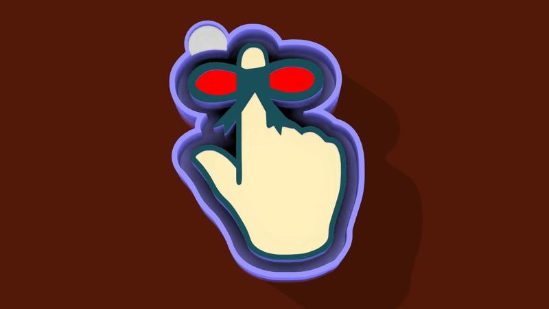 🧠 Reminder Knot – Freshie, Keychain, Resin & Candle Mold