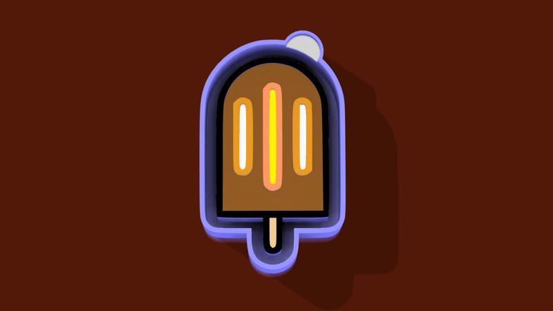 🍫 Caramel Pop – Freshie, Keychain, Resin & Candle Mold