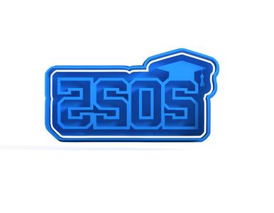 Cookie cutter Egresados Graduation Class of 2025