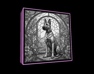 Lightbox Berger Picard lithophane