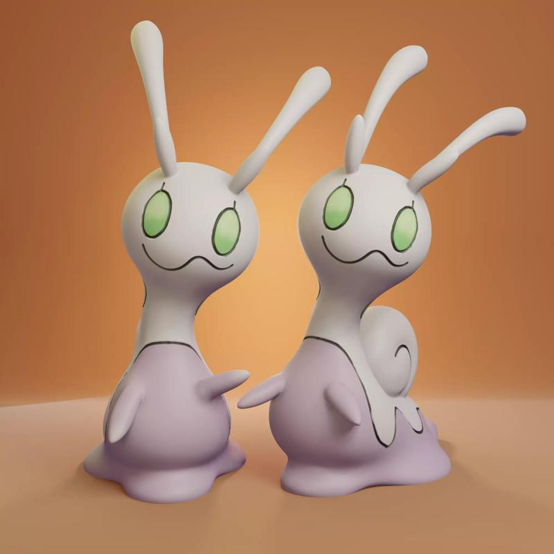 Pokemon - Sliggoo with 2 poses