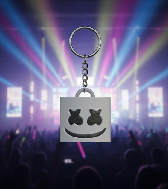 Marshmello Helmet Keychain - Fortnite Icon Series Ready to Print