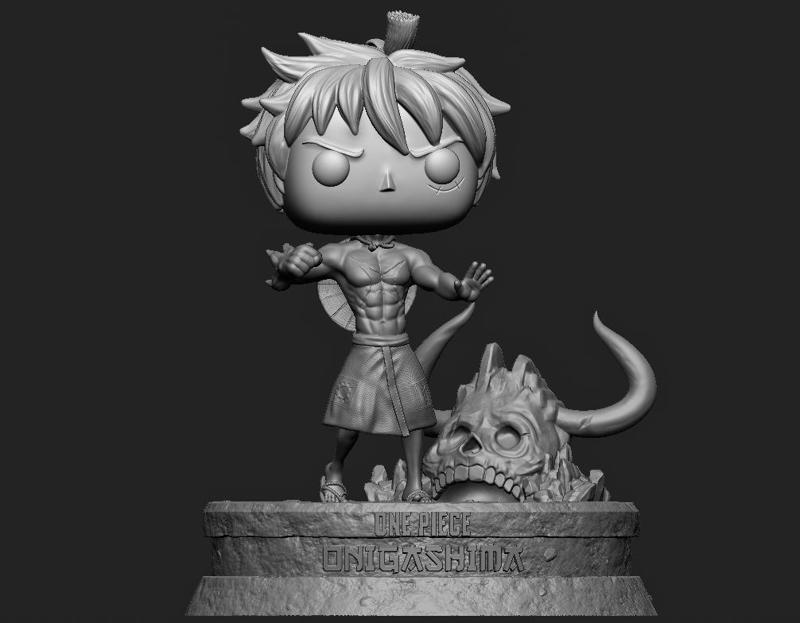 Funko One piece Luffy Wano