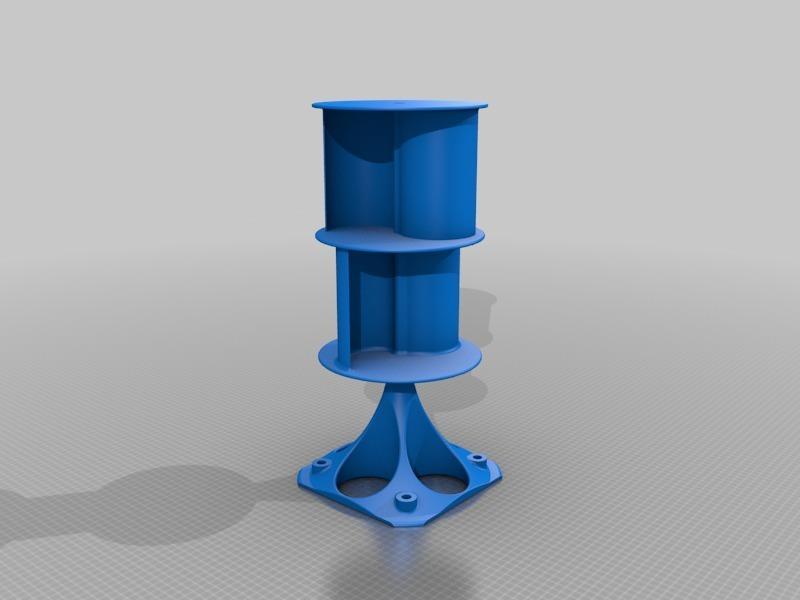 S-VAWT Savonius gapless 8 Watts Wind Turbine