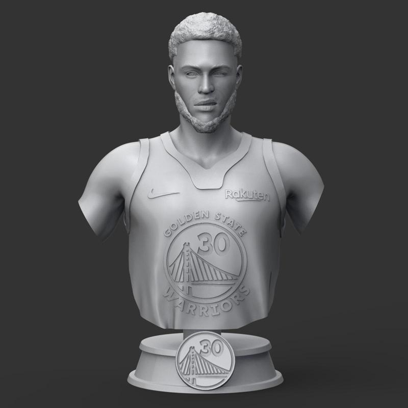 Steph Curry Bust 2