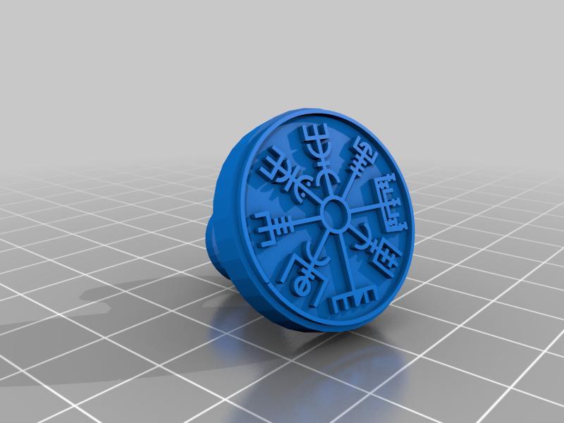 Vikings stamp : Vegvisir