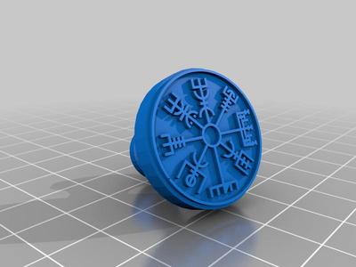 Vikings stamp : Vegvisir