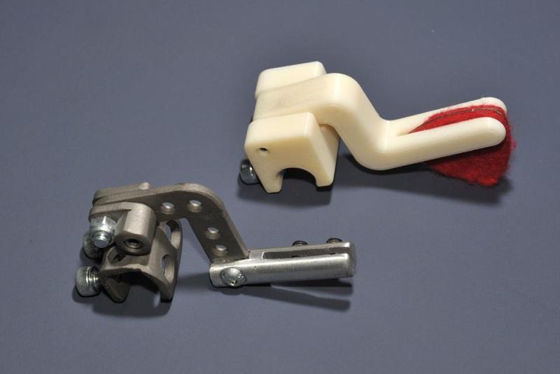 Cello prosthetic pluck assist