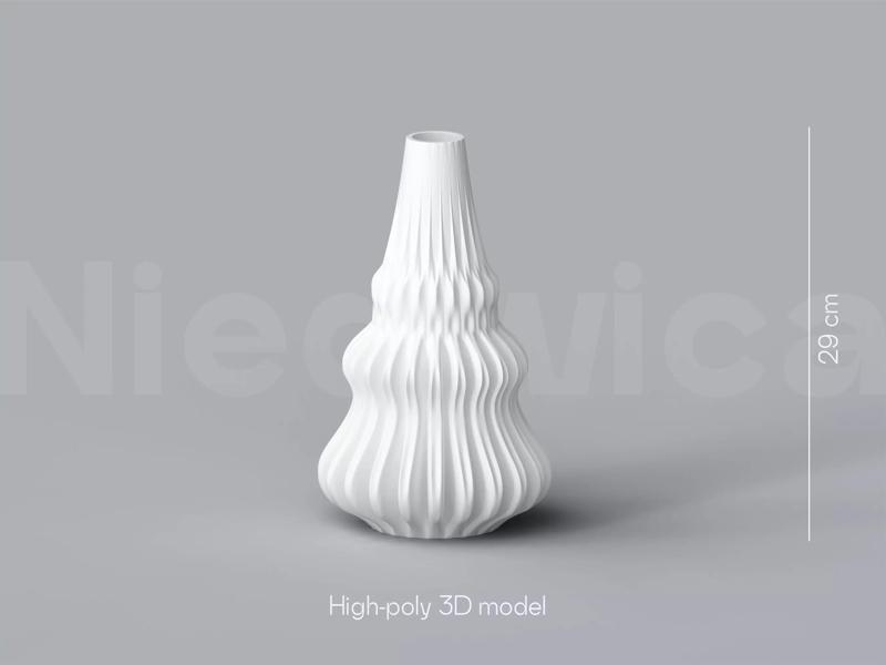 NIEDWICA VASE C-1 3D PRINTING VASE 3D MODEL STL FILE