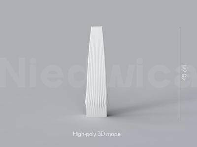 NIEDWICA VASE E-13 3D PRINTING VASE 3D MODEL STL FILE