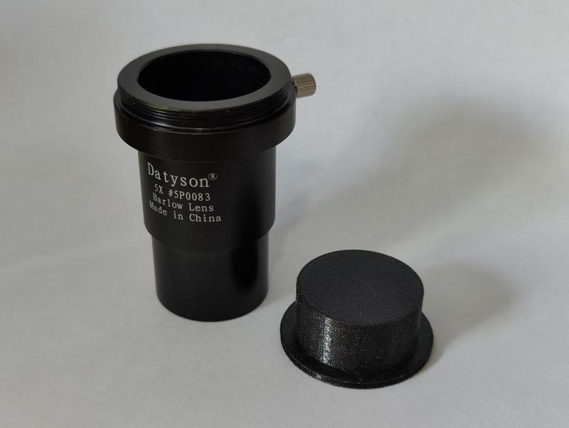 Telescope Drawtube / Eye Piece Holder / Barlow Lens Plug Cap