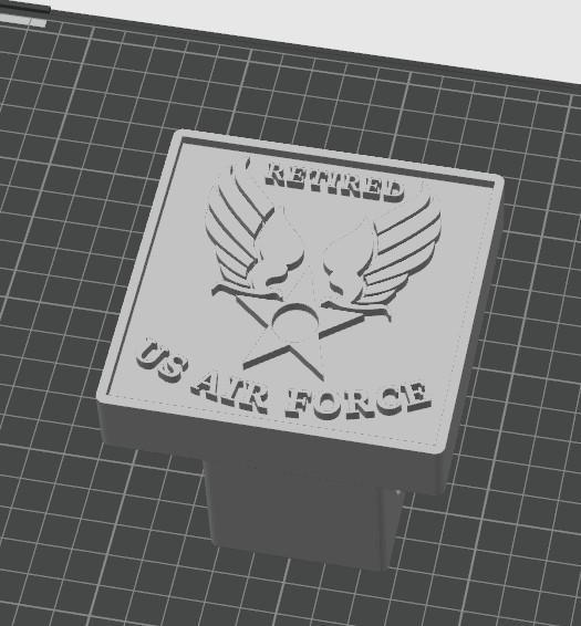 Hitch Plug USAF Retired 