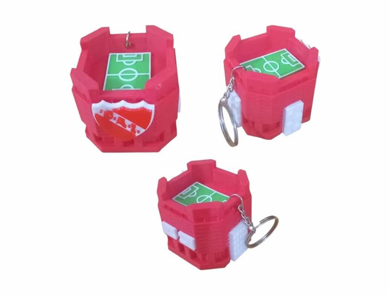 Key ring Estadio Independiente