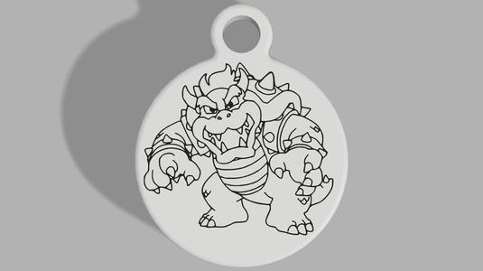 Bowser Keyring