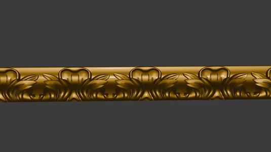 Neoclasic baguette for furniture kitchen cabinets interiors