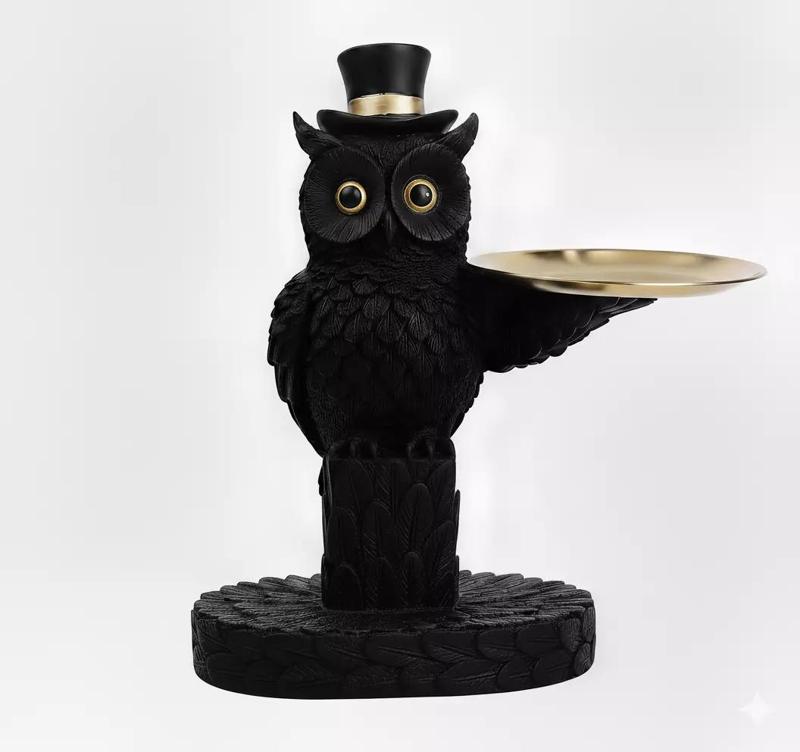 Owl Butler Tray
