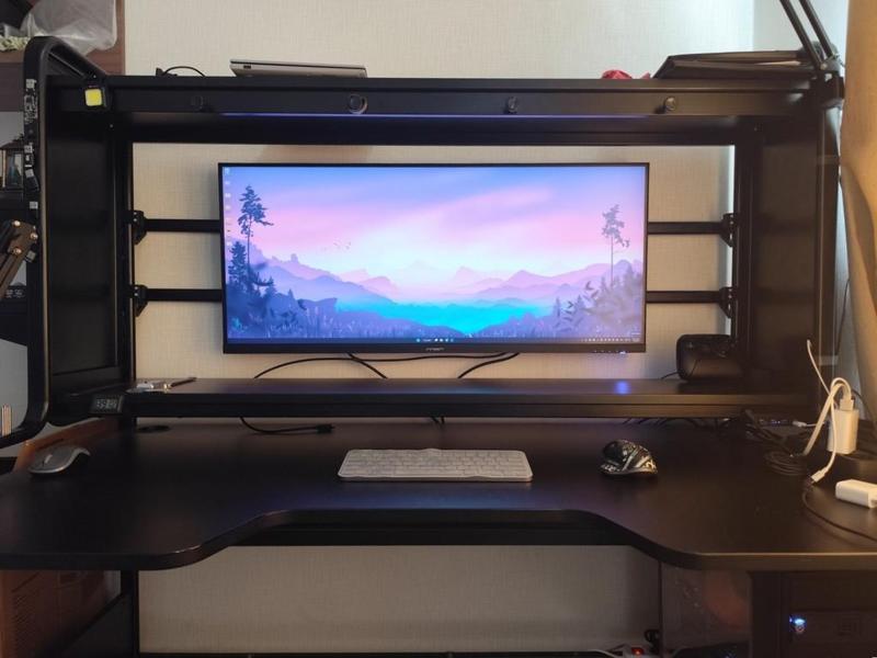 Ikea Fredde - Oval tube monitor mount