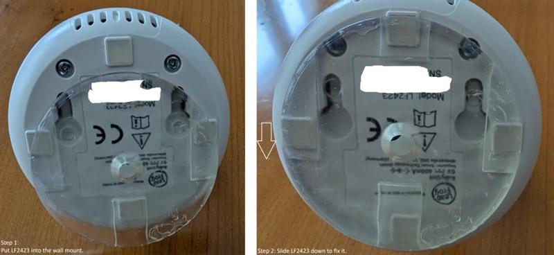 Wall Mount for LeapFrog LF2423 Baby Monitor