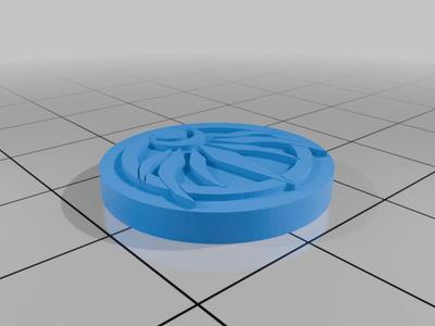 Cthulhu Wars - Colour Out Of Space Doom Token