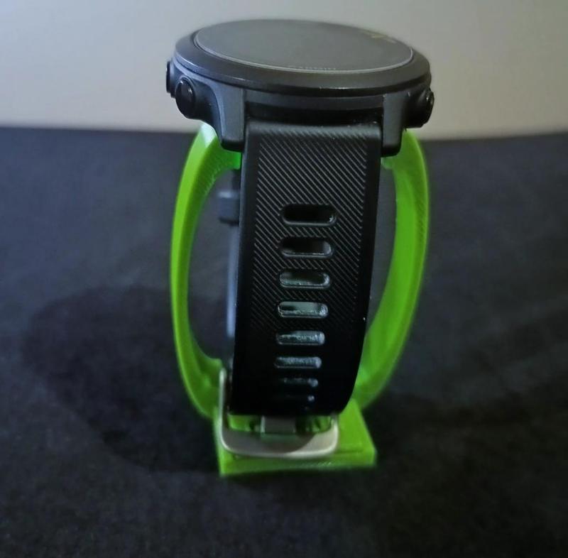 Stand for a Garmin watch