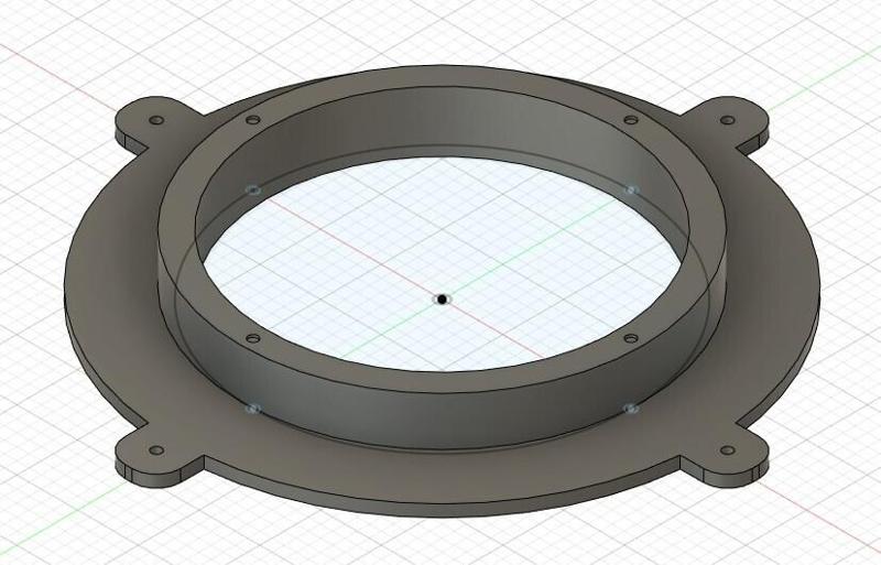 Mazda CX-9 Front Door Woofer Mount