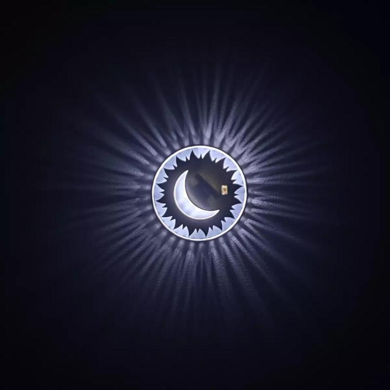 Sun and Moon Wall Light - Creative Decor Printable STL