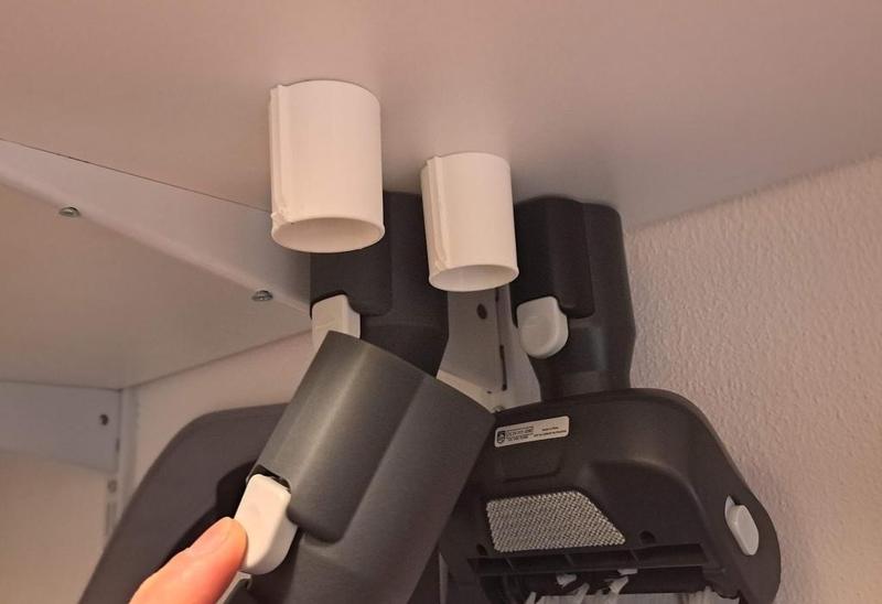 Accesoires holder Philips XC8055/01 Vacuum Cleaner #3d #3dprinting