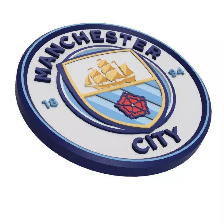 Manchester City Wall Sign