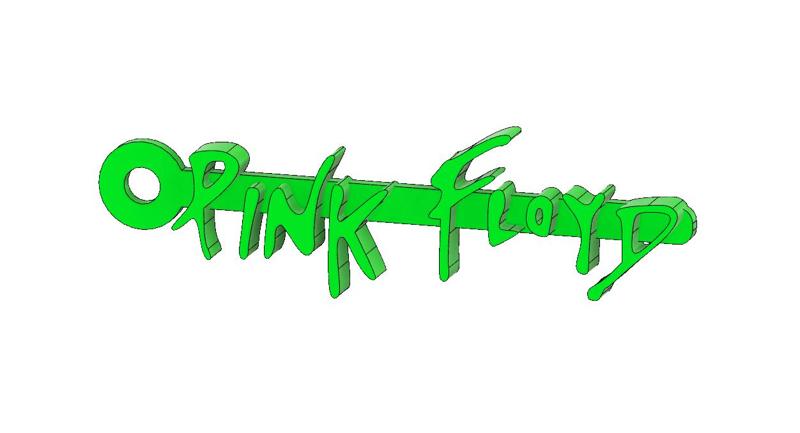 Pink Floyd Logo Keychain