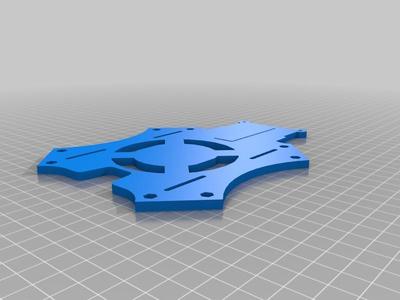 Through-bolt Arm & Bottom Plate for Crossfire 2