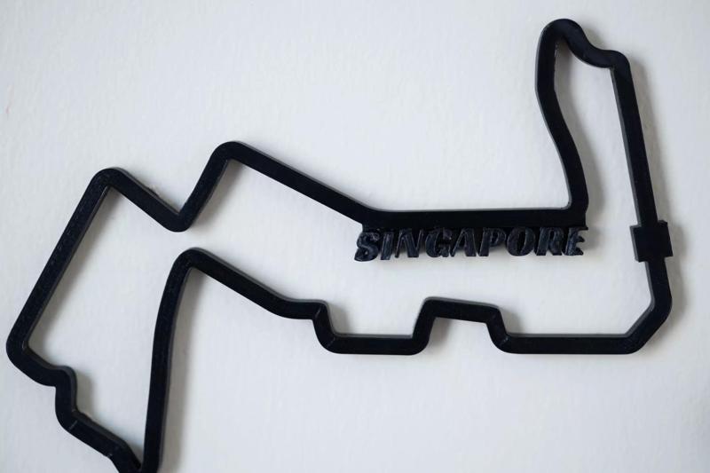 Singapore F1 Racing Track 2025
