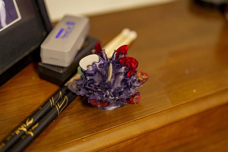 Generative Design Guitar Pick Holder