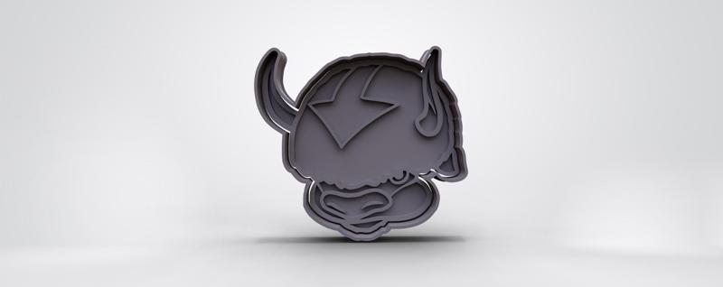 Appa cookie cutter from Avatar: Legend of Aang